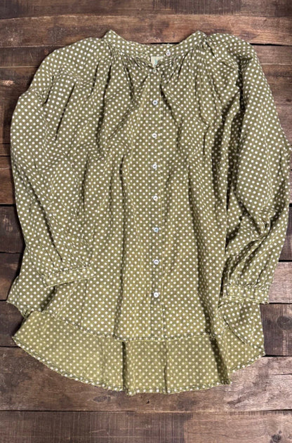 Sweet Nothings Shirt in Dot - ivyandlavyboutique Jaded Gypsy