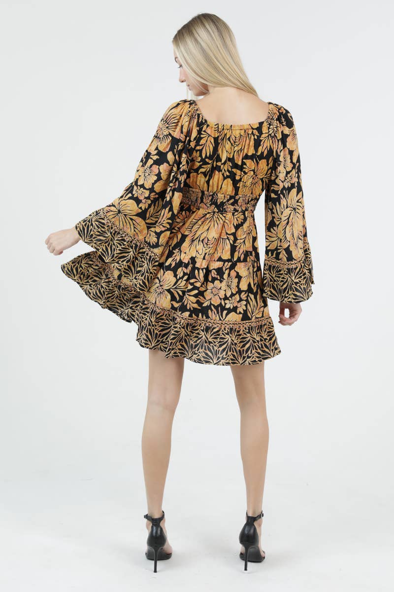 Swing Dance Mini Dress - ivyandlavyboutique ANGIE