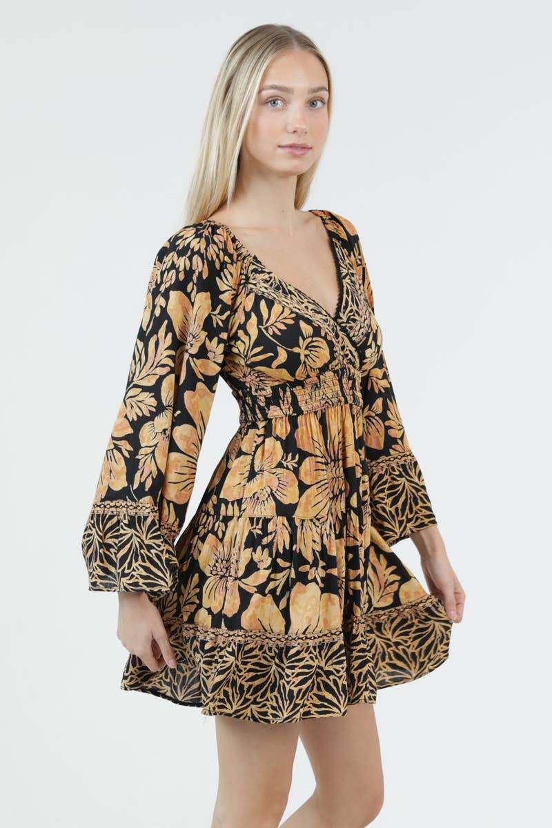 Swing Dance Mini Dress - ivyandlavyboutique ANGIE