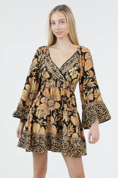 Swing Dance Mini Dress - ivyandlavyboutique ANGIE
