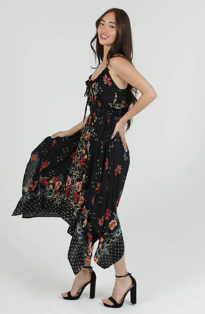 Swing & Flit Strappy Midi Dress - ivyandlavyboutique ANGIE
