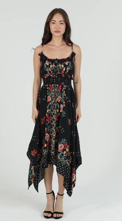 Swing & Flit Strappy Midi Dress - ivyandlavyboutique ANGIE
