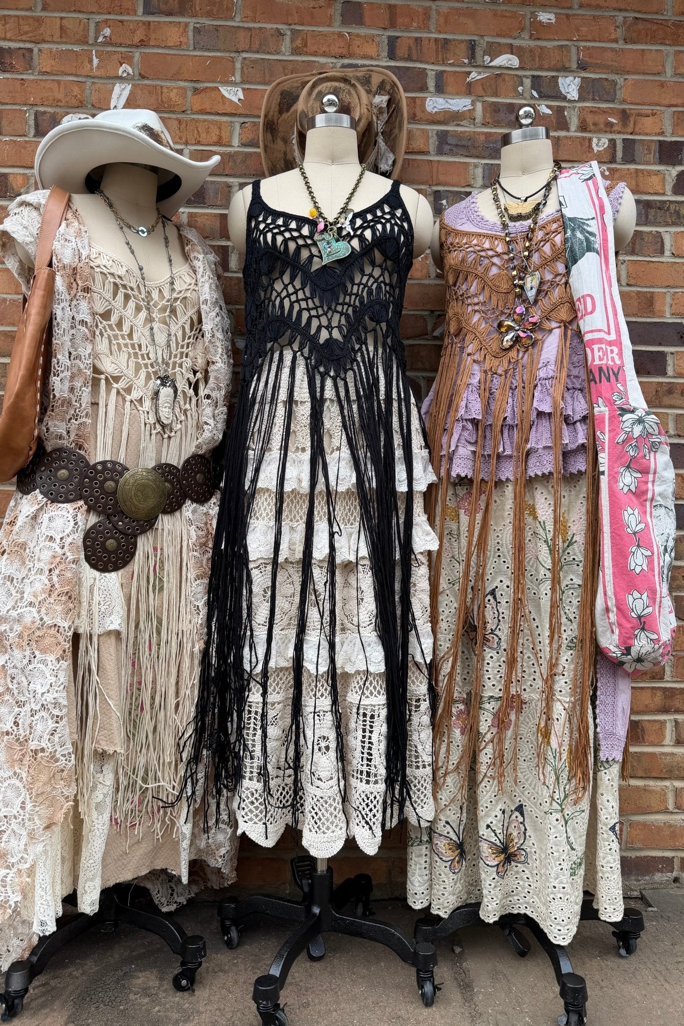 Tassel Fringe Crochet Kimono: Bold Styling Cover - Up - ivyandlavyboutique Leto Accessories