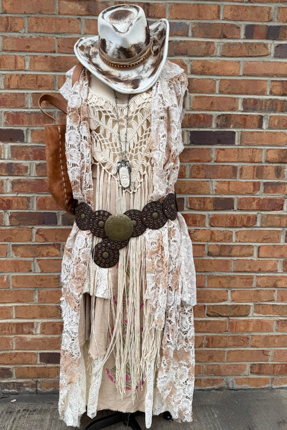 Tassel Fringe Crochet Kimono: Bold Styling Cover - Up - ivyandlavyboutique Leto Accessories