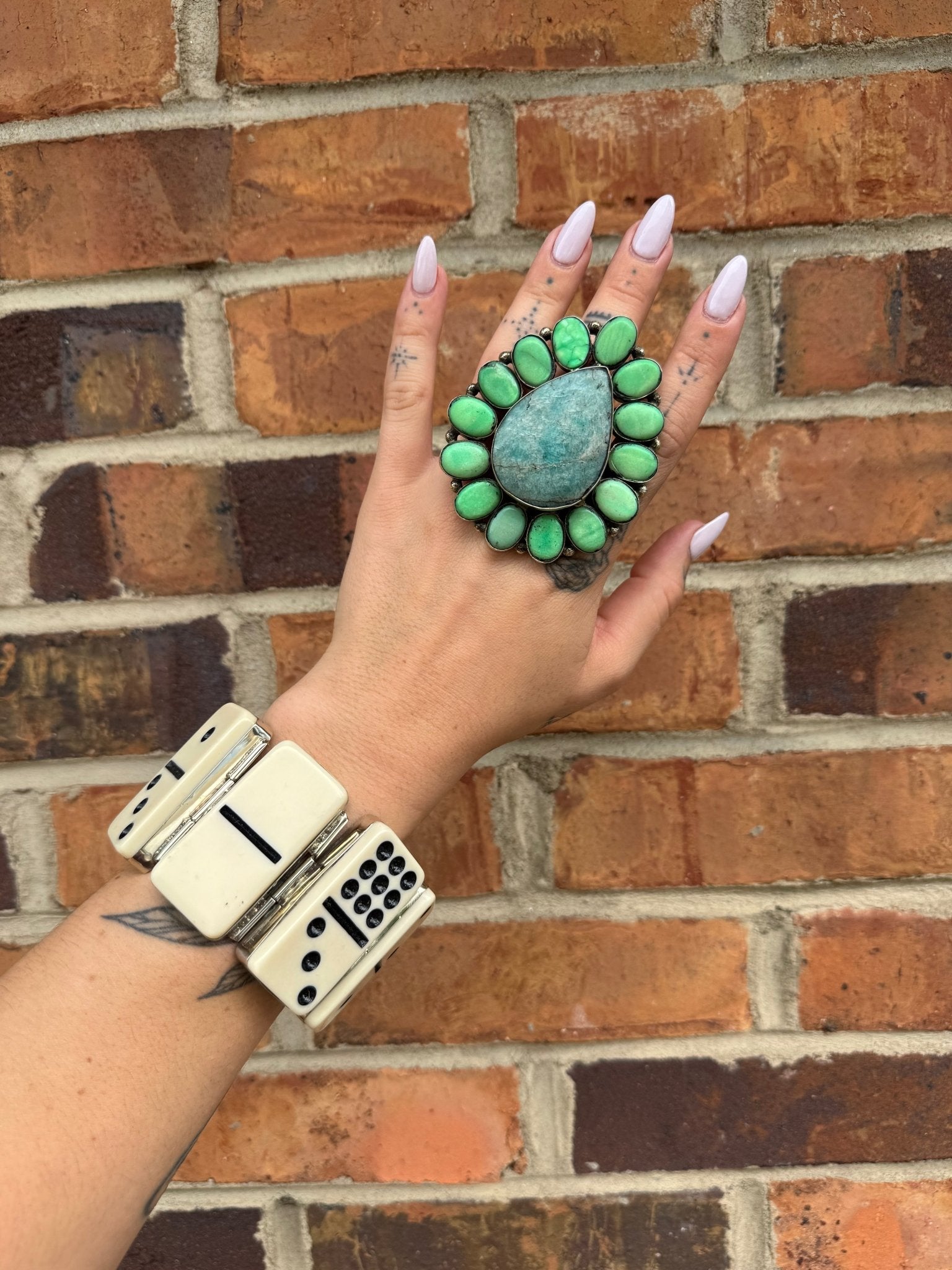 Teardrop in the Ocean Ring - ivyandlavyboutique UJDInc