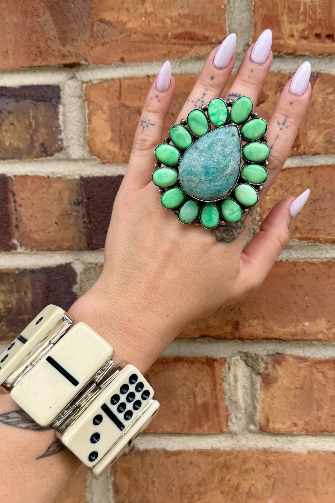 Teardrop in the Ocean Ring - ivyandlavyboutique UJDInc