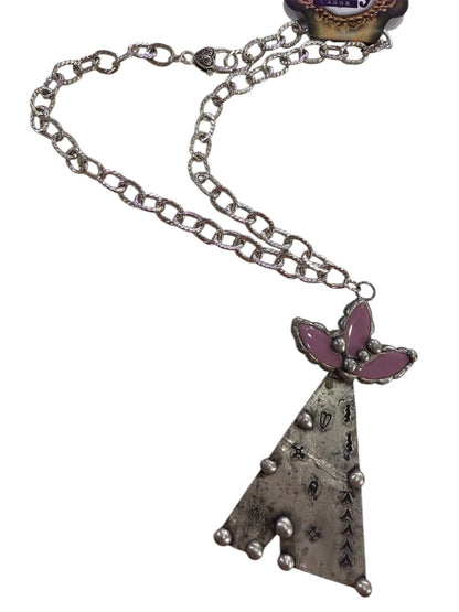 Teepee Necklace - ivyandlavyboutique Art by Amy