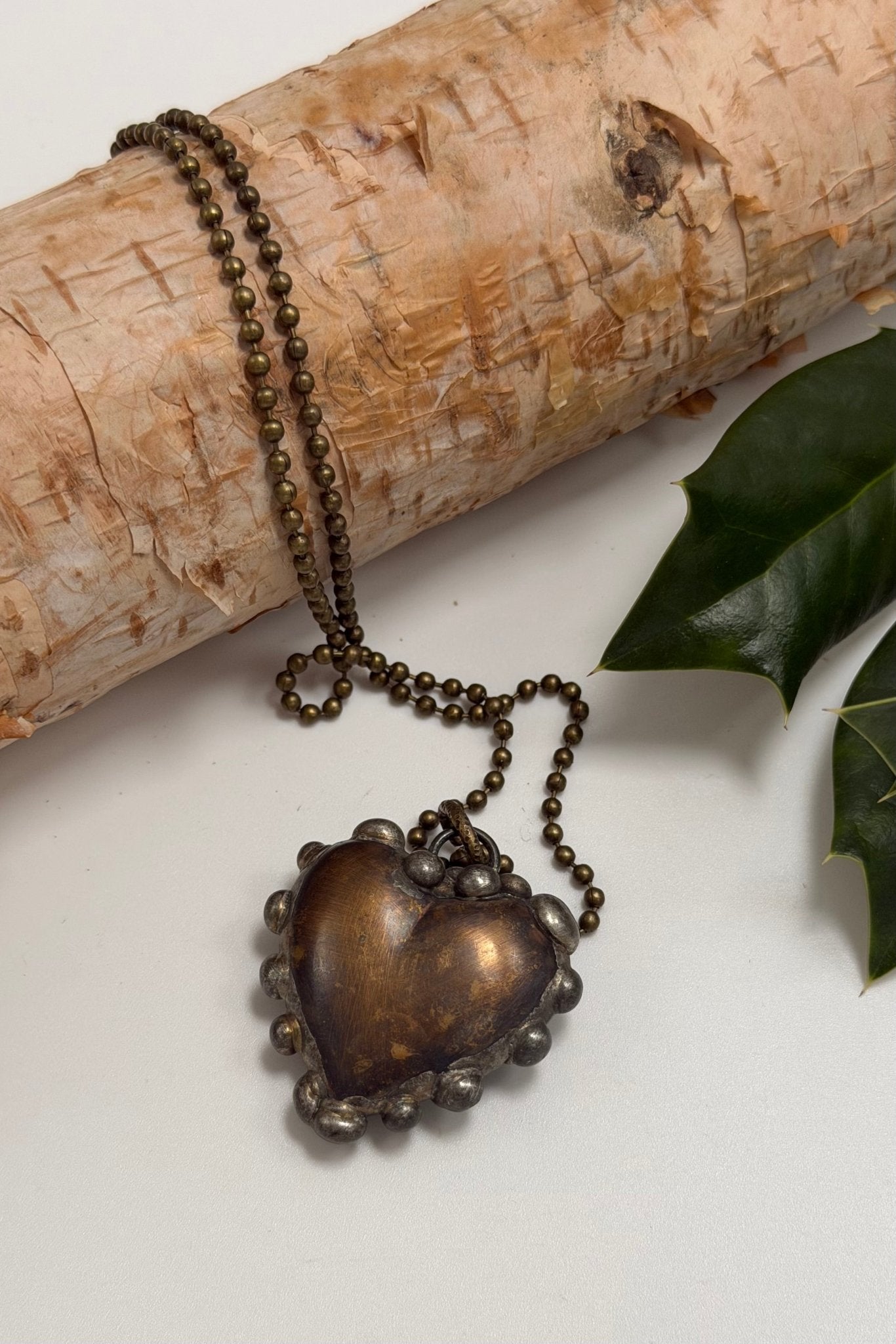 The Bronze Heart Necklace - ivyandlavyboutique ivyandlavyboutique