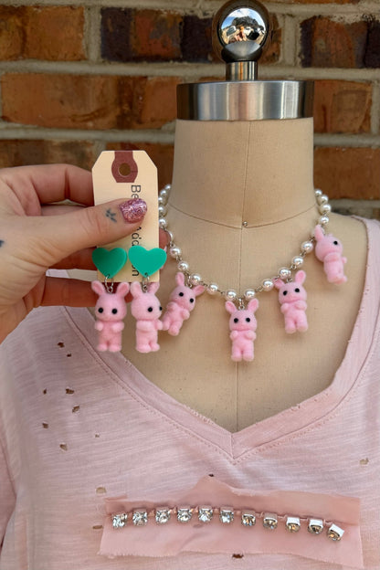 The Bunny Necklace - ivyandlavyboutique Beths Addiction