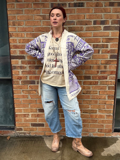 The Crown Lavender Cardigan - ivyandlavyboutique ivyandlavyboutique