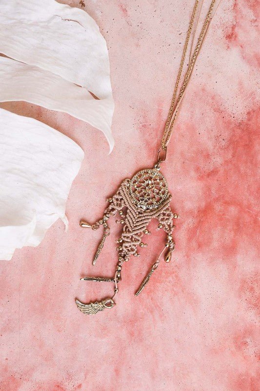 The Dreamers Medallion Necklace - ivyandlavyboutique Leto Accessories