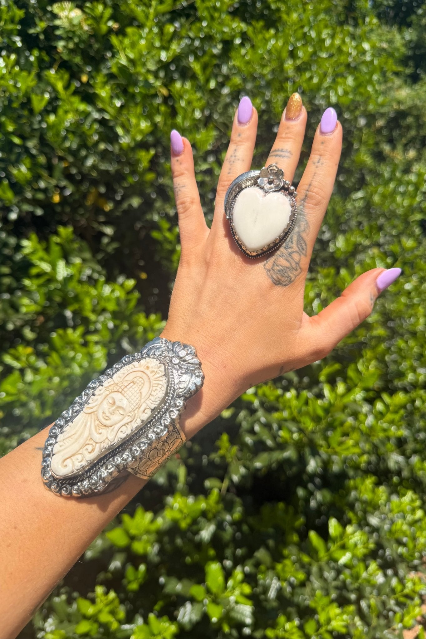 The Empress Epic Cuff Bracelet - ivyandlavyboutique ivyandlavyboutique