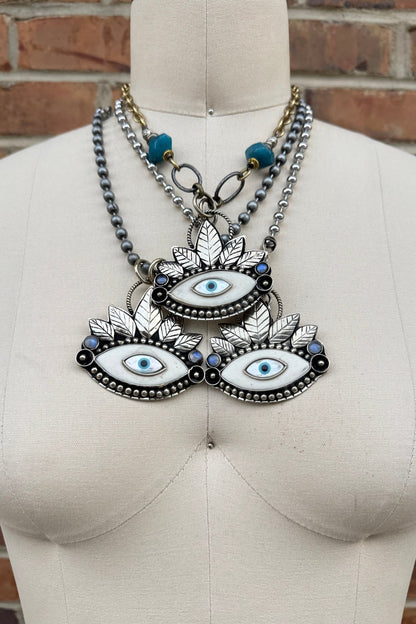 The EYE Necklace - ivyandlavyboutique ivyandlavyboutique