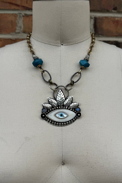 The EYE Necklace - ivyandlavyboutique ivyandlavyboutique