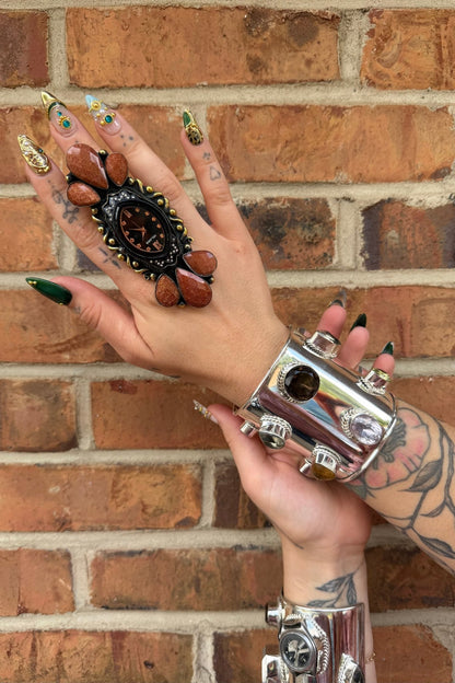 The Gem Cuff 11 - ivyandlavyboutique ivyandlavyboutique