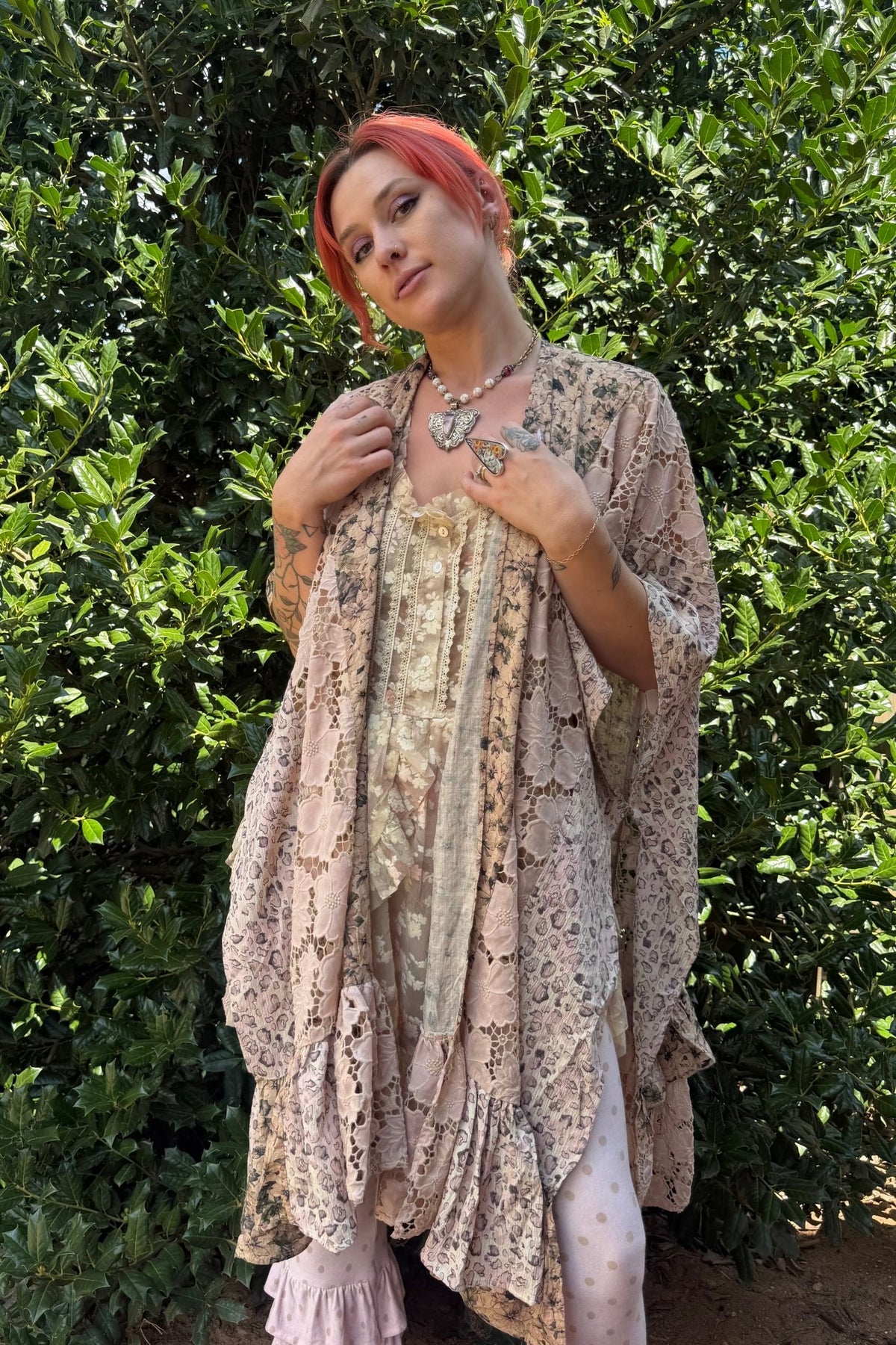 The Lace Love Letter Duster Kimono - ivyandlavyboutique A Rare Bird Shop
