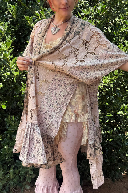 The Lace Love Letter Duster Kimono - ivyandlavyboutique A Rare Bird Shop