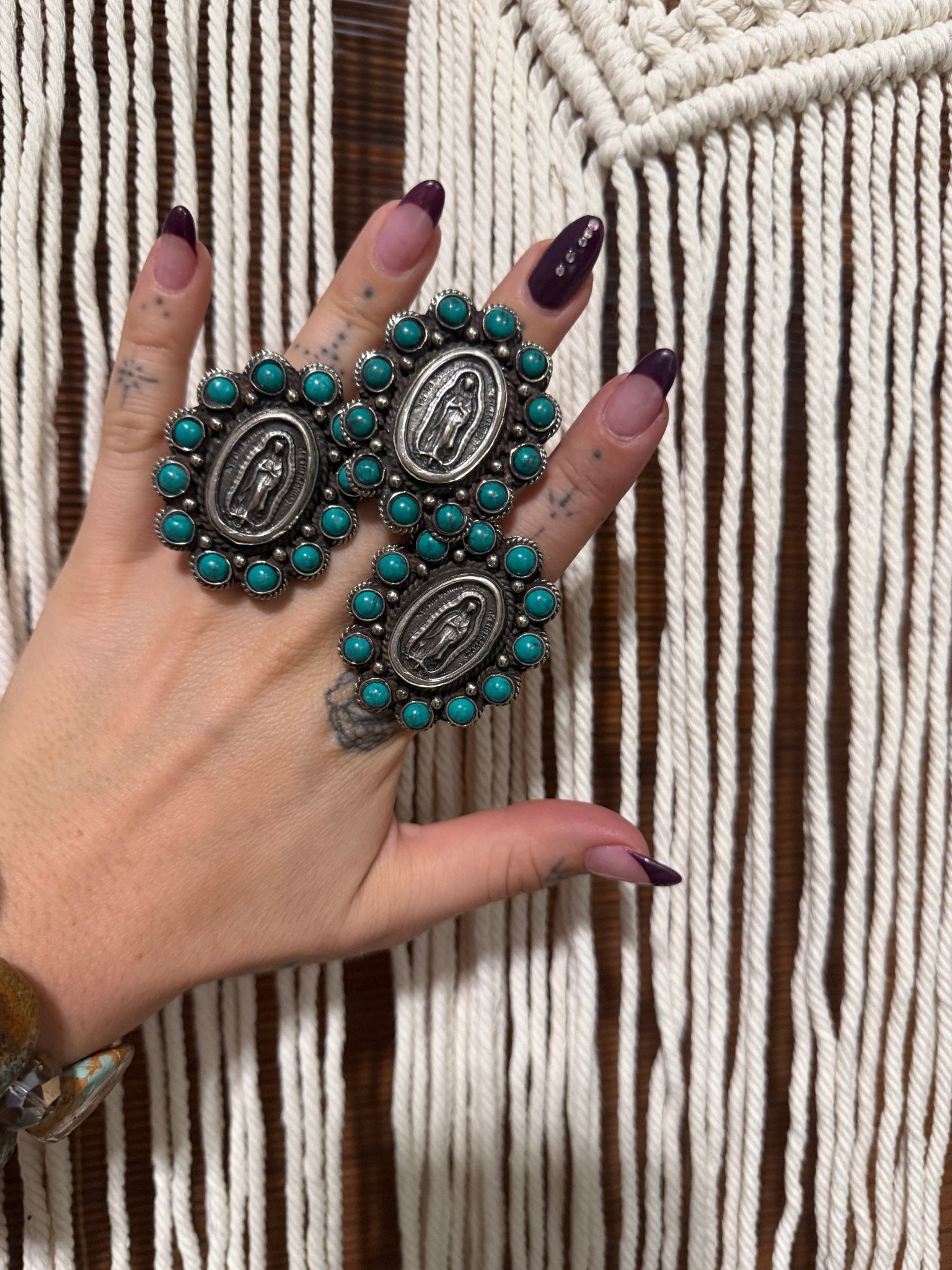 The LADY Ring w/ Turquoise 2 - ivyandlavyboutique ivyandlavyboutique