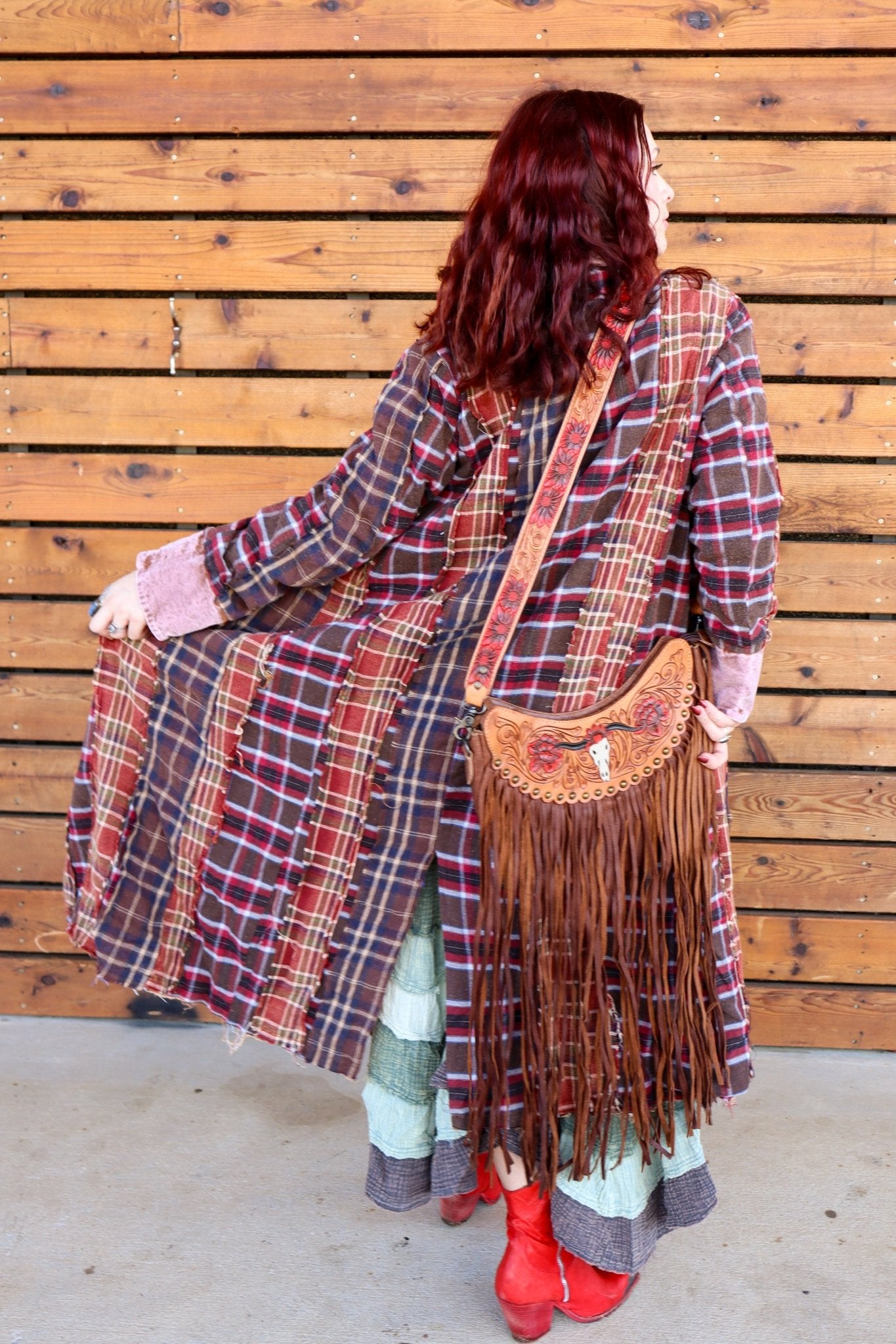The Laura Leather Bag - ivyandlavyboutique american darling