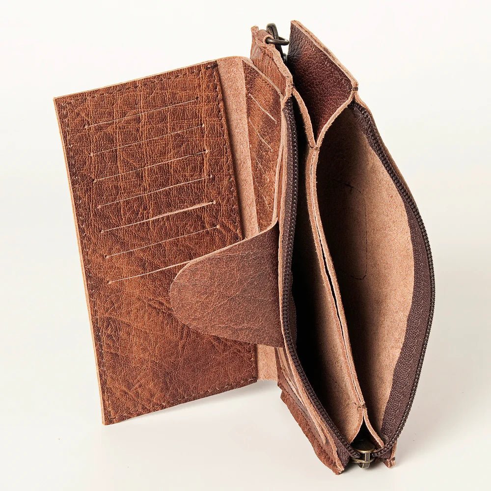 The Leather Wallet - ivyandlavyboutique american darling