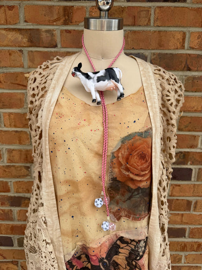 The Luck of the Cow Necklace - ivyandlavyboutique Beths Addiction