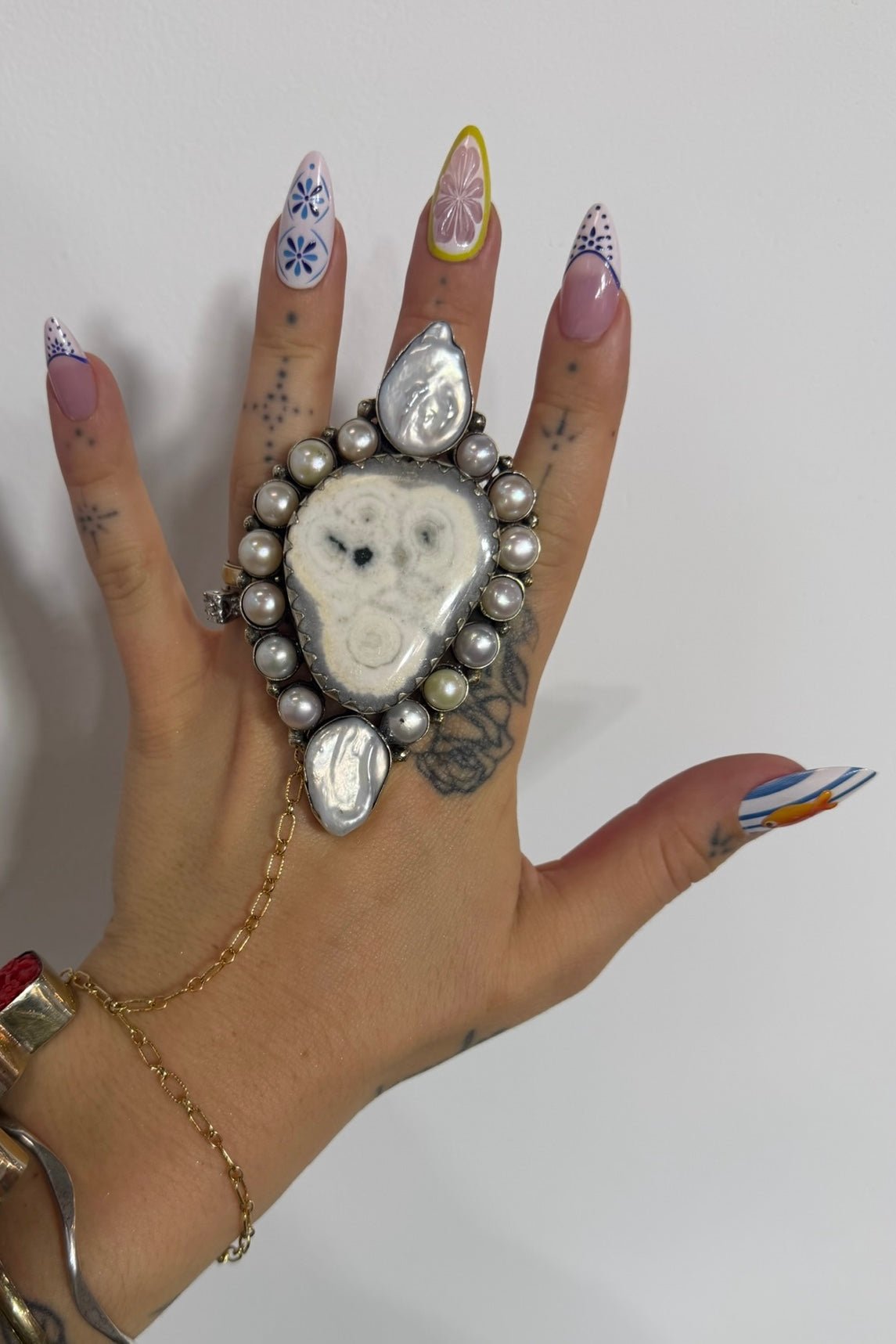 The Pearled Ring - ivyandlavyboutique ivyandlavyboutique