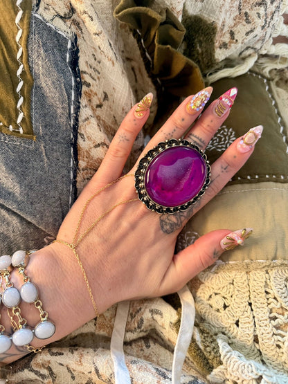 The Pink Moon Ring - Boho Wanderlust Boutique Boho Wanderlust Boutique