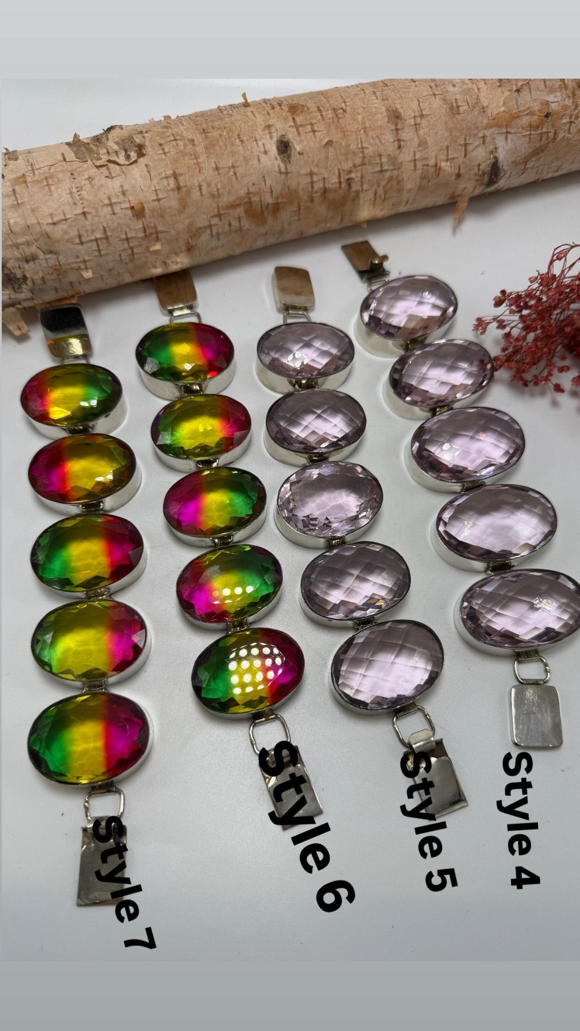 The Rainbow Statement Bracelet - ivyandlavyboutique ivyandlavyboutique