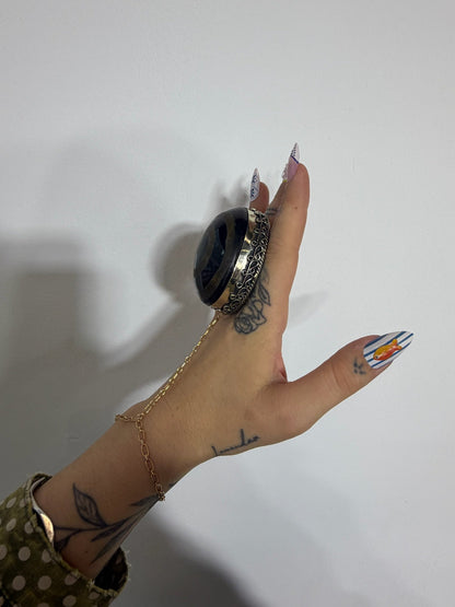 The Swirl Machine in Coconut Husk Ring - ivyandlavyboutique ivyandlavyboutique