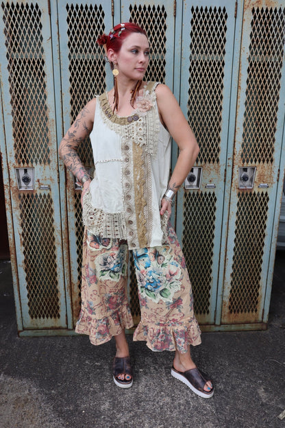 The Tattered Rose Tank - ivyandlavyboutique A Rare Bird Shop