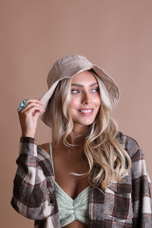 The Vibe Bucket Hat - ivyandlavyboutique Leto Accessories