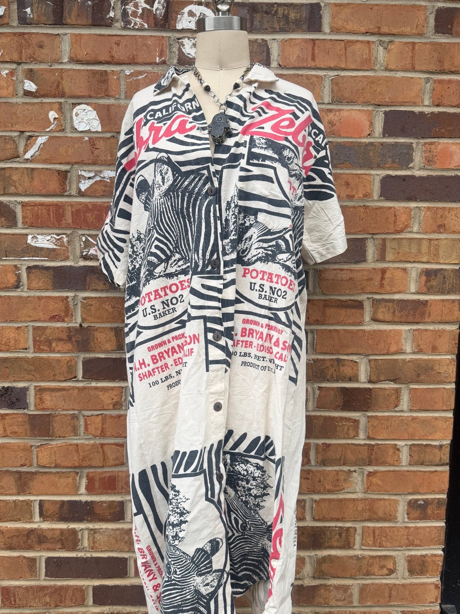 The Zebra Dress - ivyandlavyboutique Evergreen imports