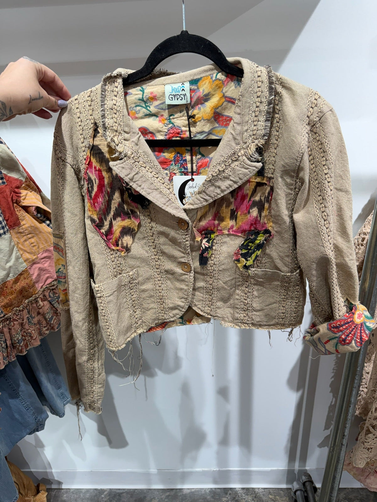 Thistle Wind Jacket - ivyandlavyboutique Jaded Gypsy