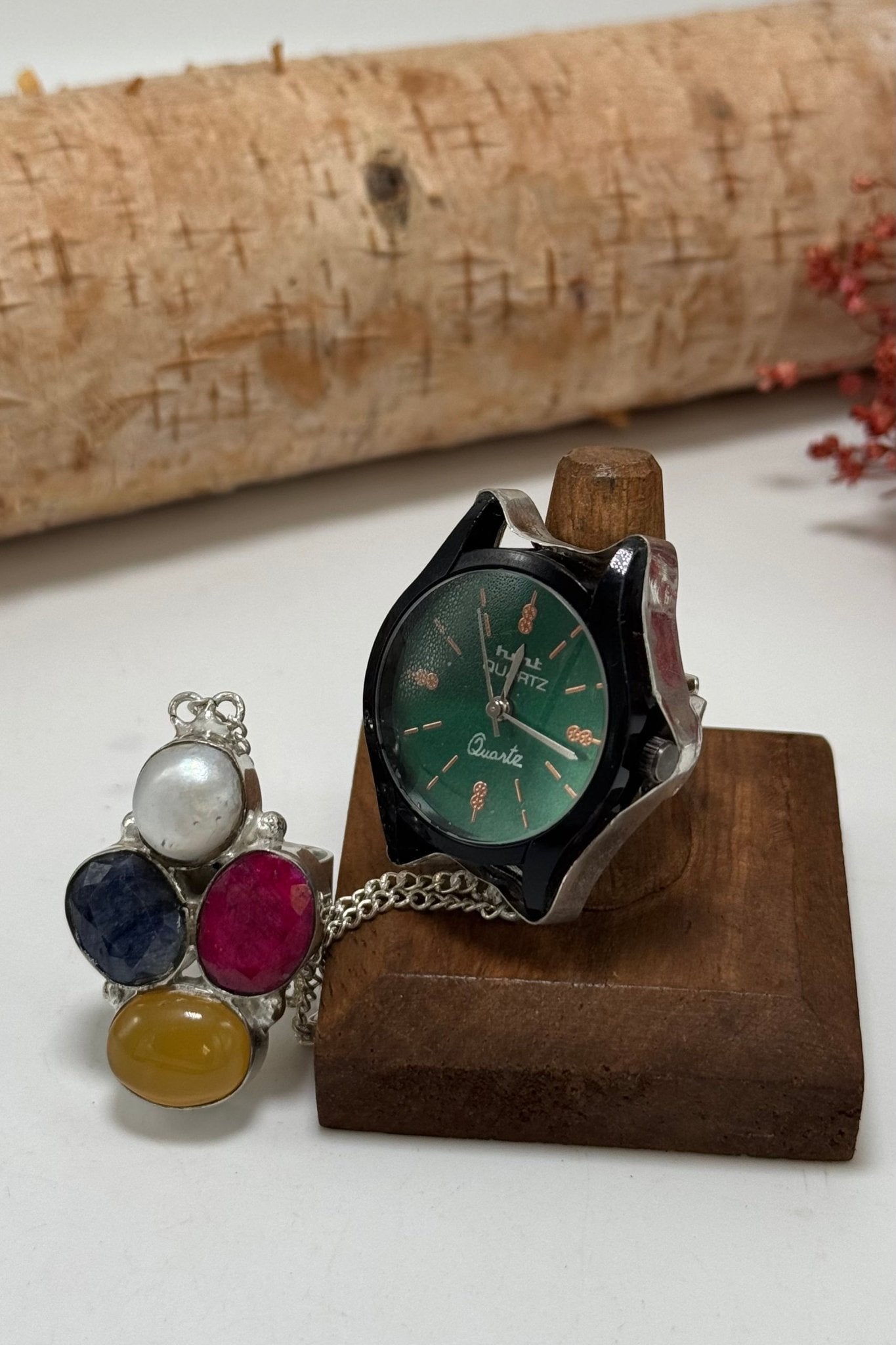 Tick Tock Double Ring - 5 - ivyandlavyboutique ivyandlavyboutique