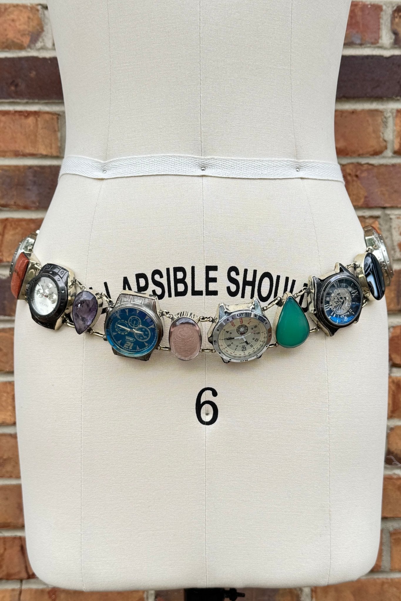 Tick Tock on the Clock Belt - ivyandlavyboutique ivyandlavyboutique