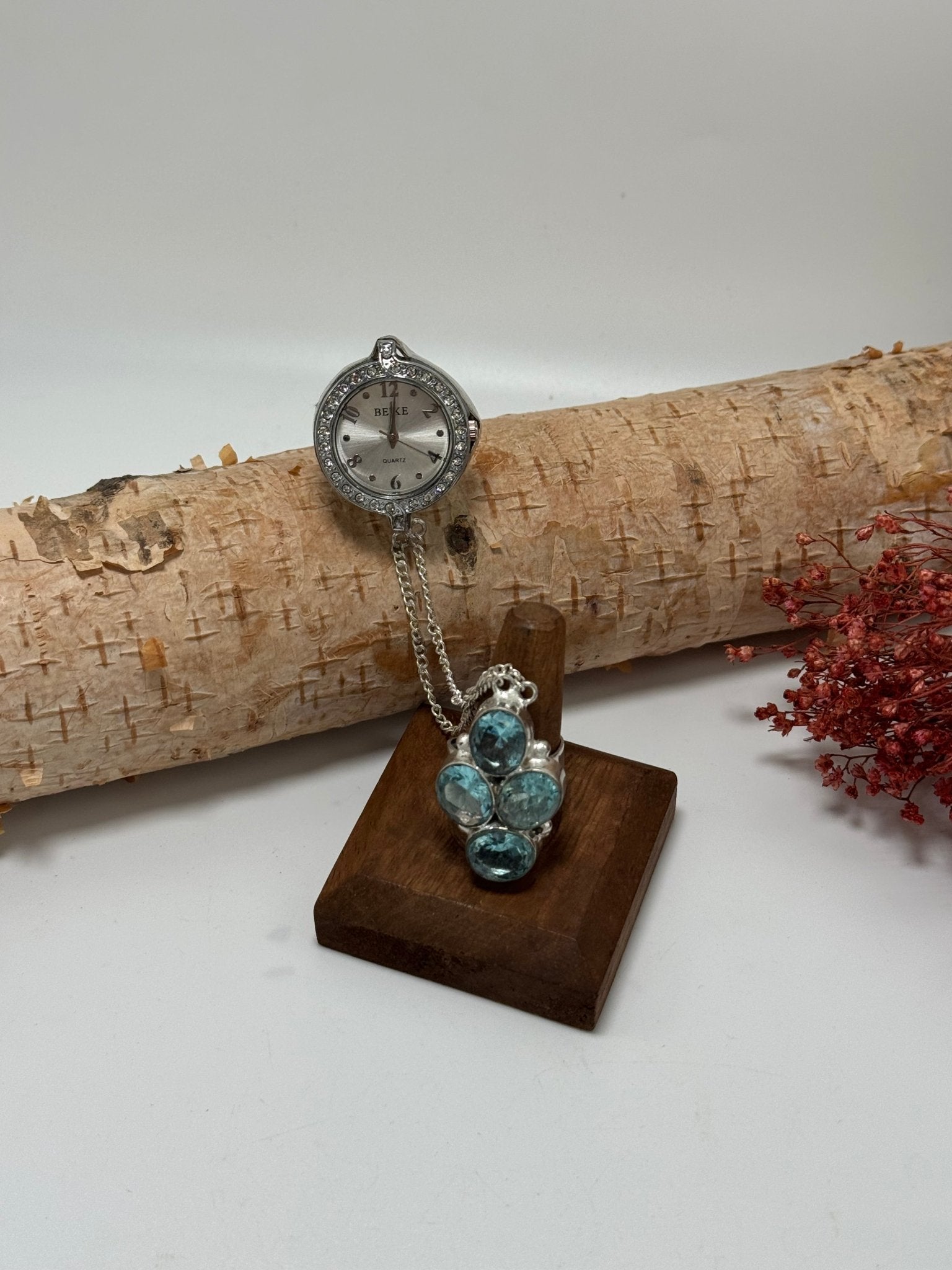 Tick Tok Double Ring - 1 - ivyandlavyboutique ivyandlavyboutique