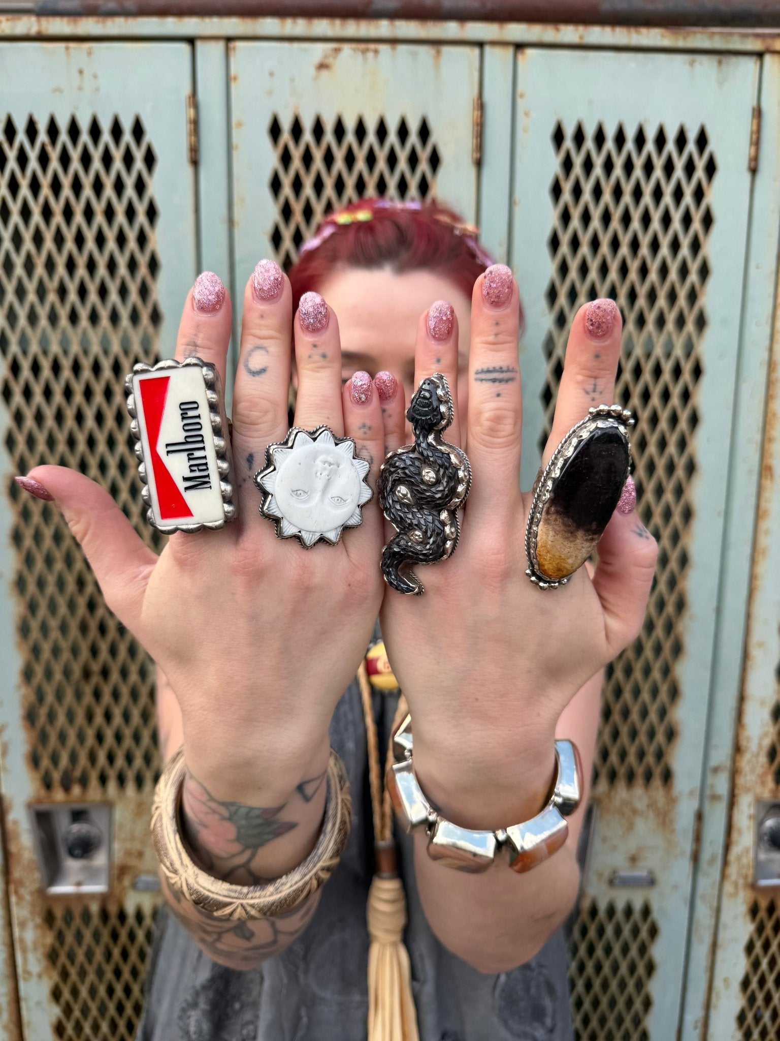 Tie Dye Wood Ring - ivyandlavyboutique ivyandlavyboutique