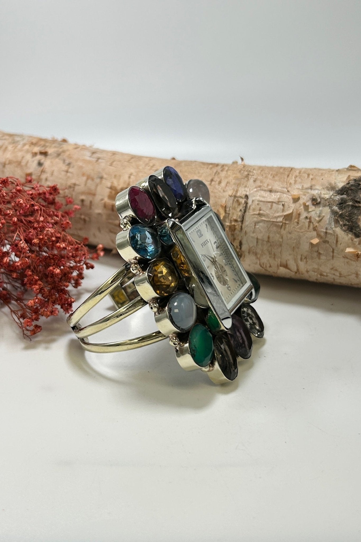 Time is Ticking Watch Cuff - ivyandlavyboutique ivyandlavyboutique