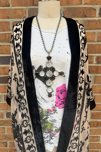 Times a Ticking Statement Necklace - ivyandlavyboutique ivyandlavyboutique