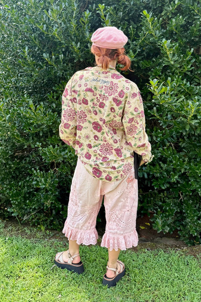 To The Point Floral Garden Shirt - ivyandlavyboutique Jaded Gypsy