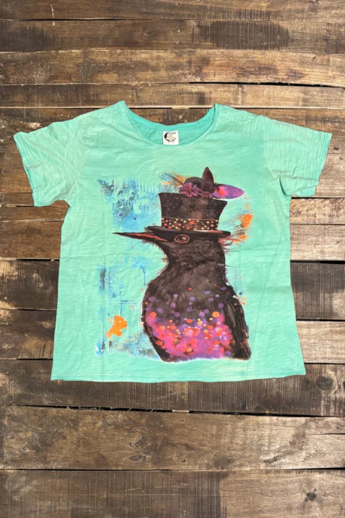 Top Views Moon Dance Tee - ivyandlavyboutique Jaded Gypsy
