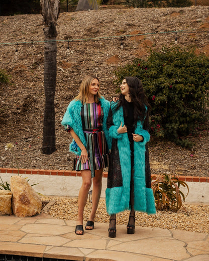 Toxique Faux Fur Shawl - ivyandlavyboutique Jennafer Grace