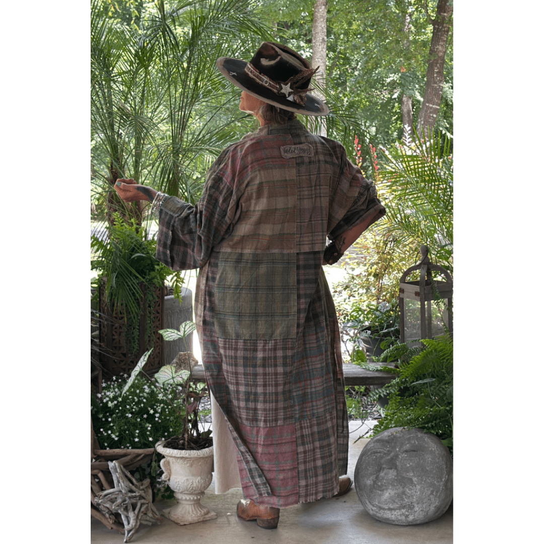 Tracing Memories Duster - ivyandlavyboutique Jaded Gypsy