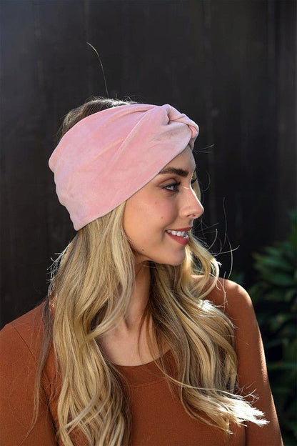 Traveling Gypsy Super Soft Twisted Velvet Headbands - ivyandlavyboutique Leto Accessories