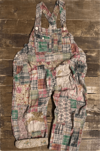 Travels Await Overalls - Navy Plaid: One Size - ivyandlavyboutique Jaded Gypsy