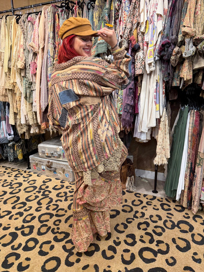 Tribal Walks Jacket - ivyandlavyboutique Jaded Gypsy