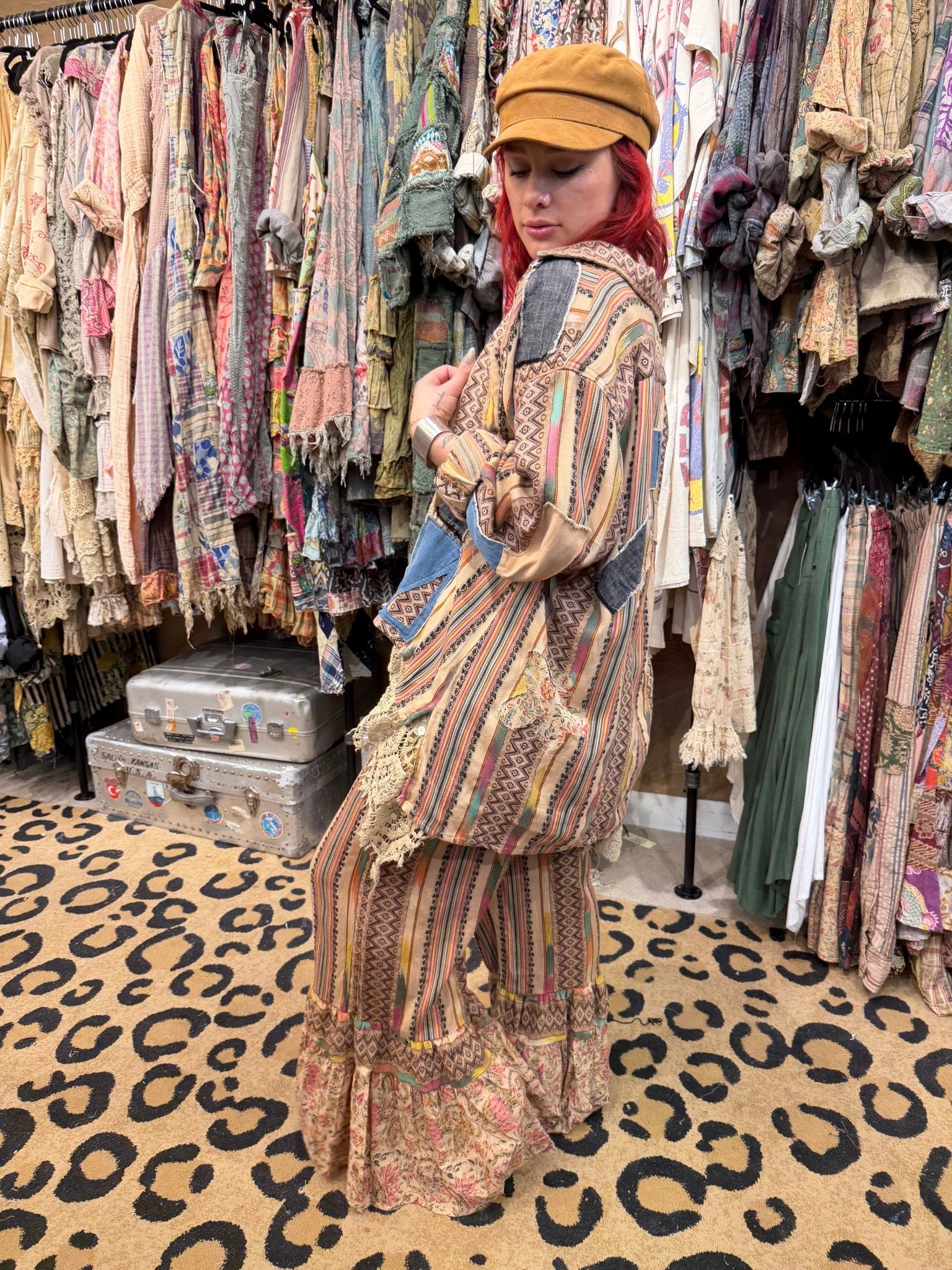 Tribal Walks Jacket - ivyandlavyboutique Jaded Gypsy
