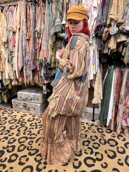 Tribal Walks Jacket - ivyandlavyboutique Jaded Gypsy