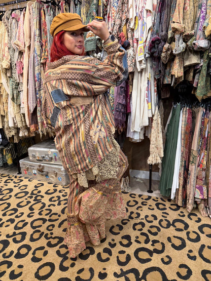Tribal Walks Jacket - ivyandlavyboutique Jaded Gypsy