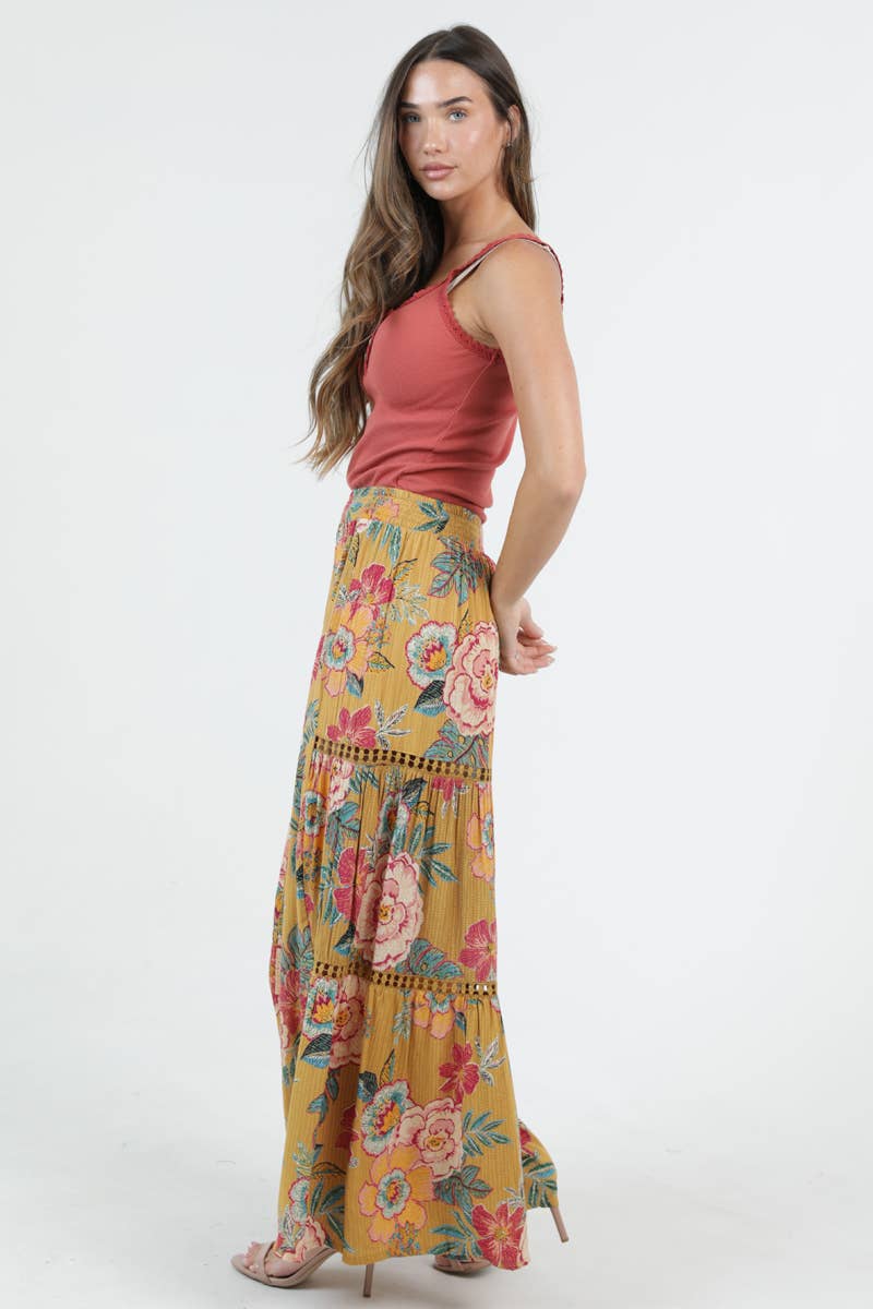 Tropical Bliss Wide Leg Pants - ivyandlavyboutique ANGIE
